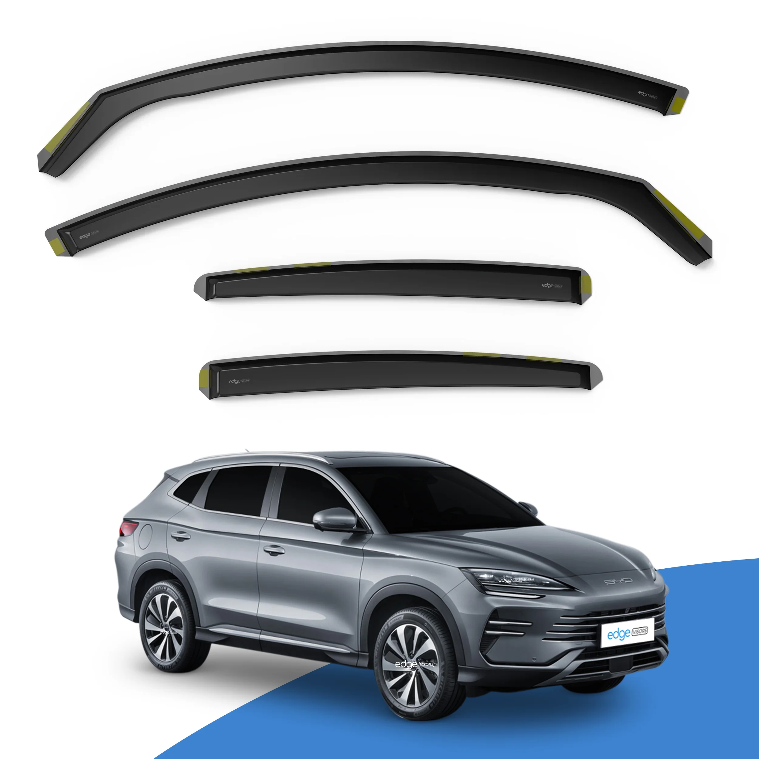 BYD Seal U 2023-onwards 5 Door SUV Wind Deflectors 4pc - Image 2