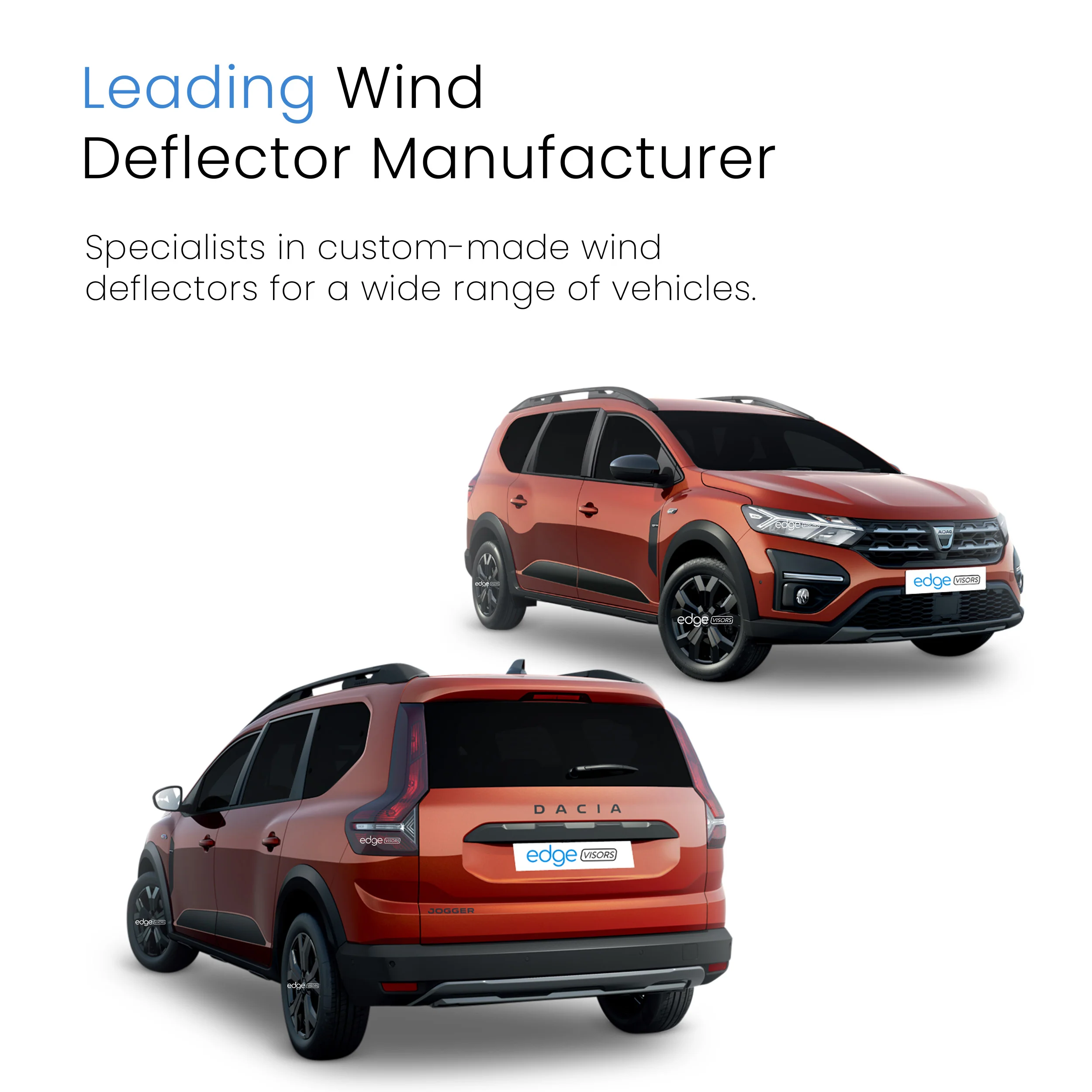 Dacia Jogger 2021-Onwards 5 Door MPV Wind Deflectors 4pc - Image 4