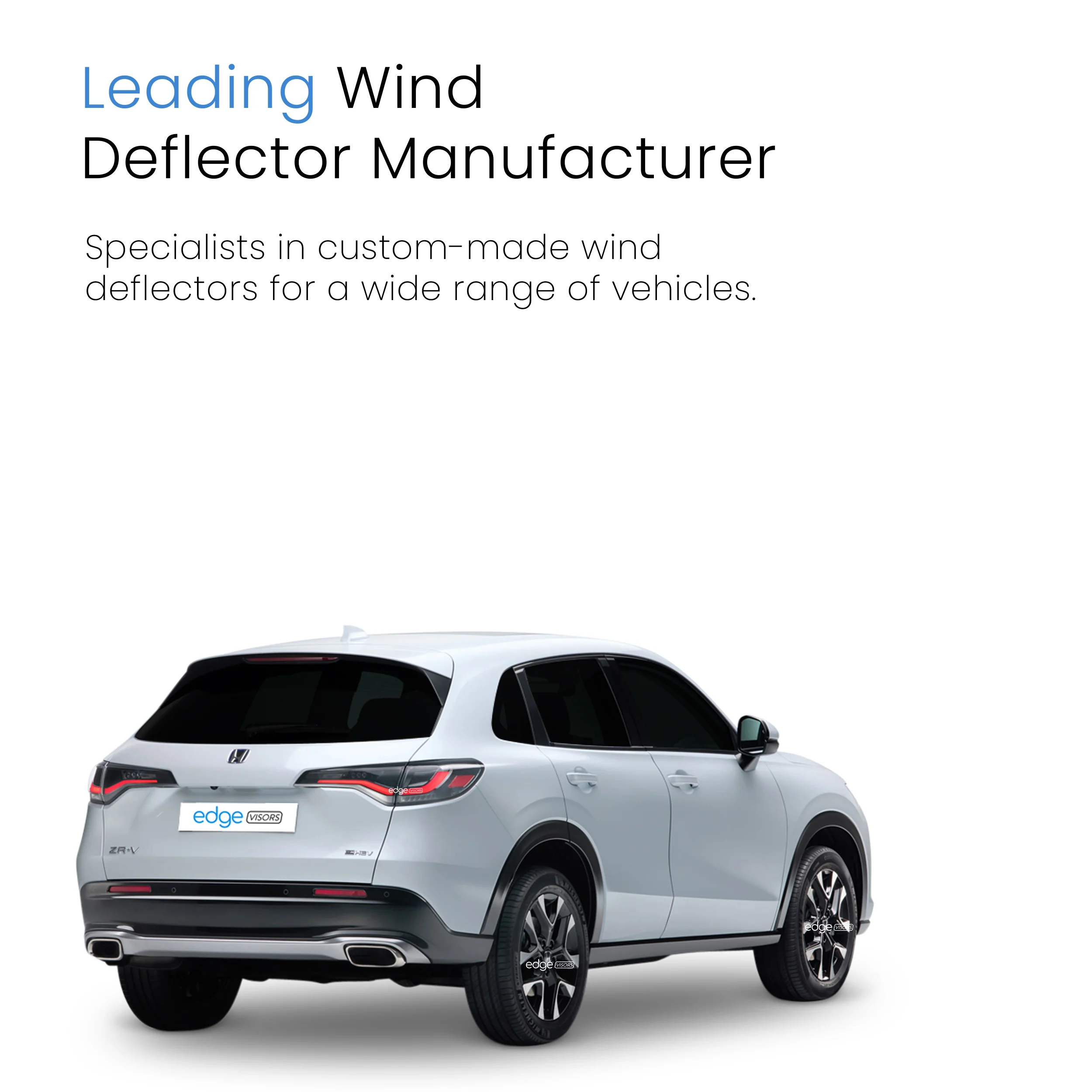HONDA ZR-V MK1 2022-onwards 5 Door SUV Wind Deflectors 4pc - Image 4