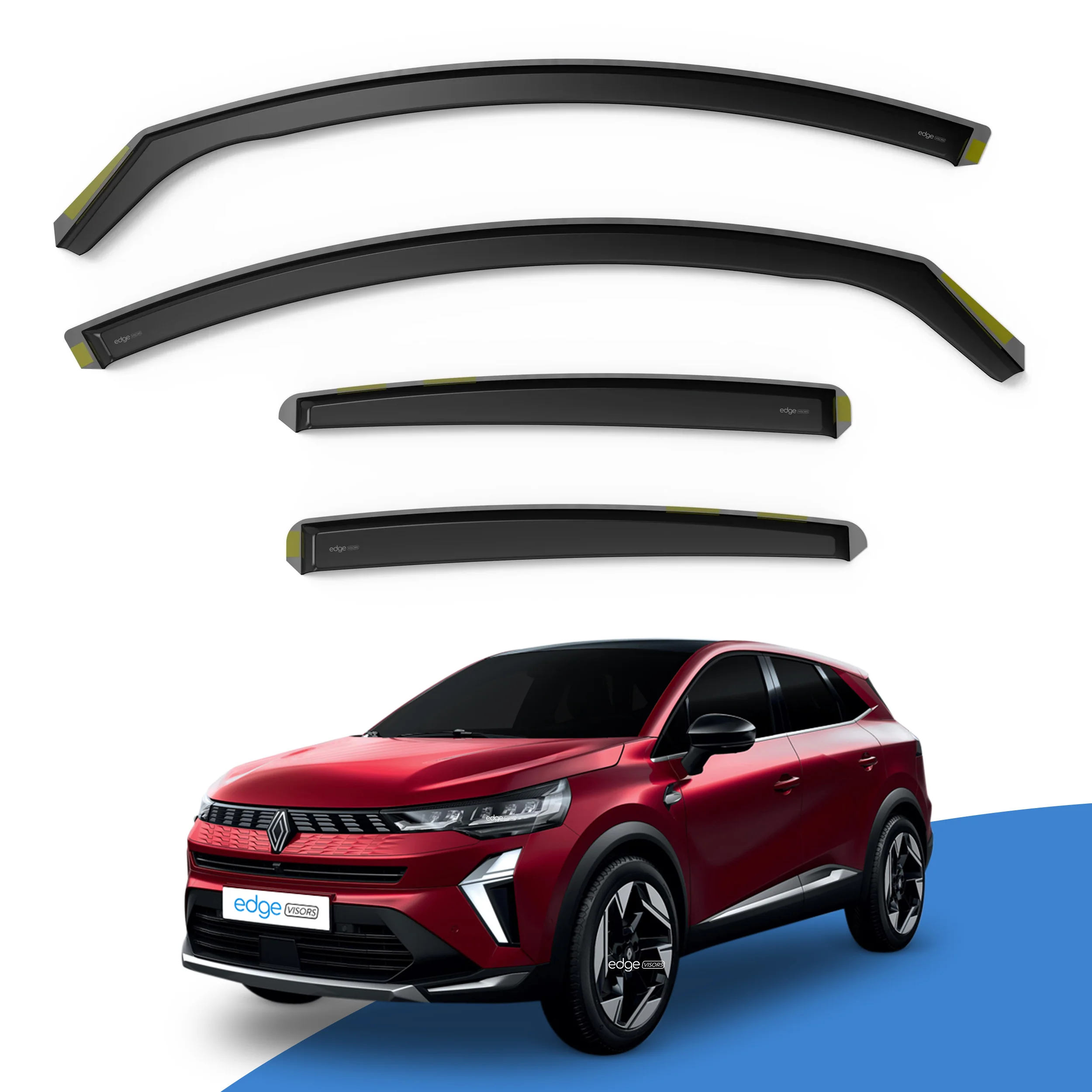 Renault Symbioz 2024-onwards 5 Door SUV Wind Deflectors 4pc - Image 2